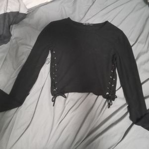 Forever 21 cropped long sleeve